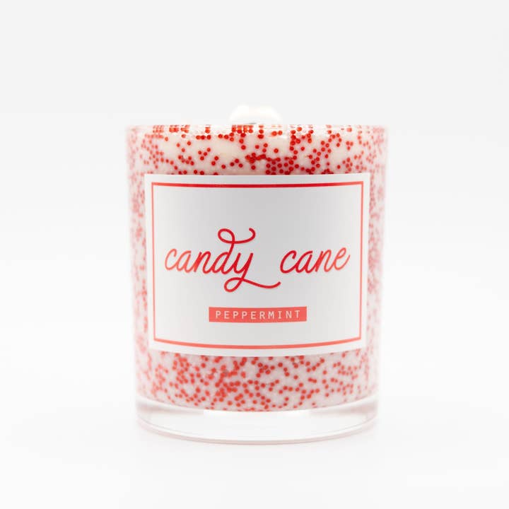 Continue Good - Wholesale Jar/filled candle - Candy Cane Christmas Candle4