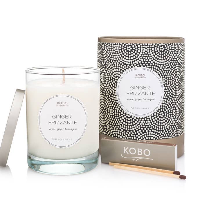 KOBO - Wholesale Jar/Filled Candle - Ginger Frizzante Candle - 11oz.0