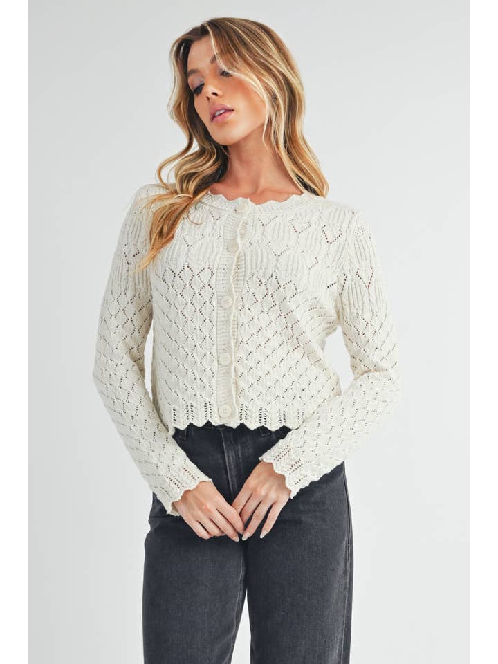 Ivory 3213EK Yvonne Cardigan 2 for wholesale on Faire