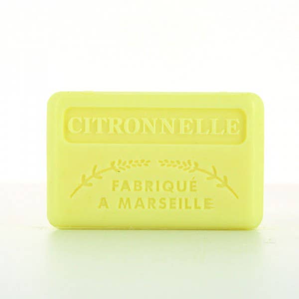 Au Savon de Marseille - Wholesale Bar Soap - Lemongrass - French soap with organic shea butter 125g