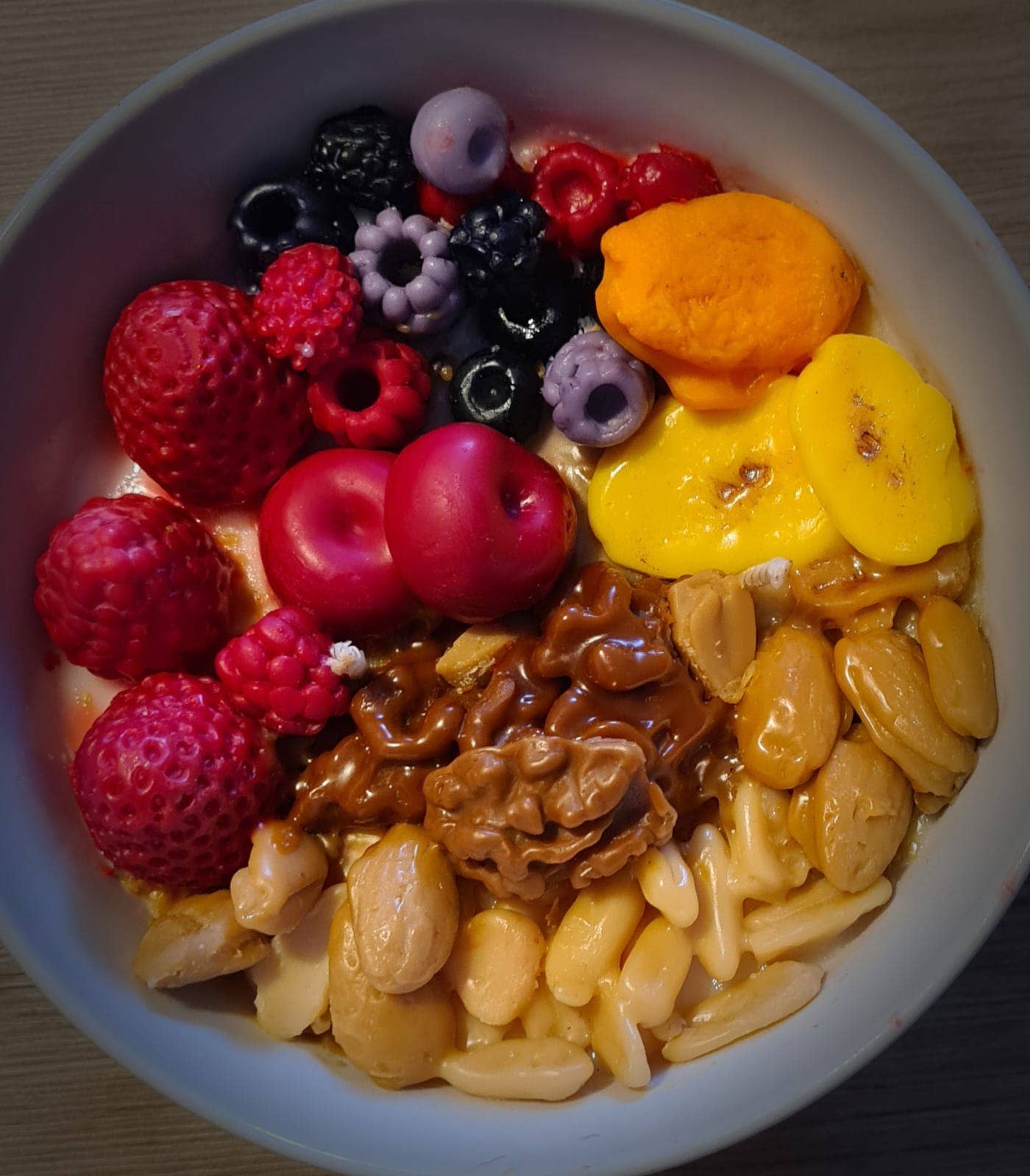 LES TRÉSORS DE LÉNAH - Wholesale Novelty Candle - candle cup effect fruit cereal2