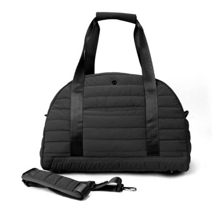 Sac de voyage Lemonbella Jet Black Duffle pour la vente par Lemonbella