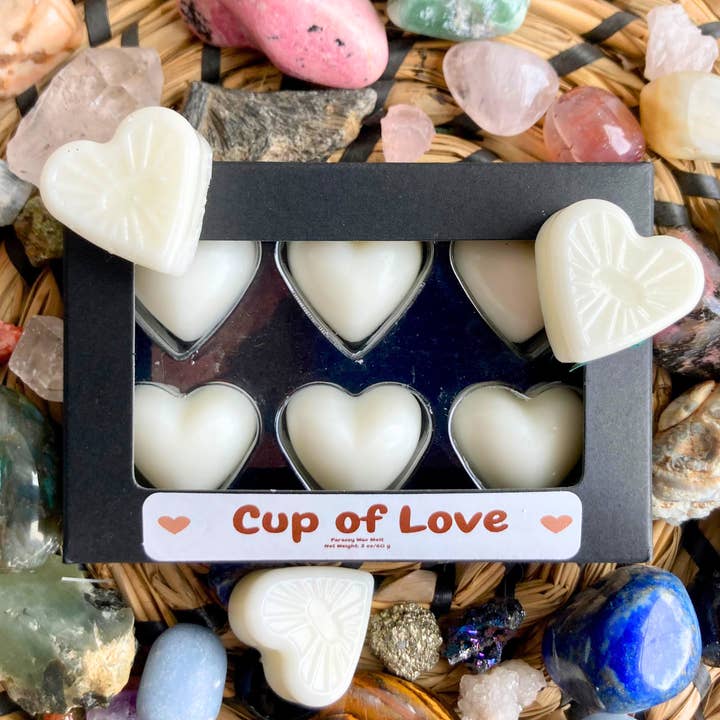 Simply Love Candle - Wholesale Wax Melt - Coffee Heart Wax Melts | Tarts for Coffee Lover 0