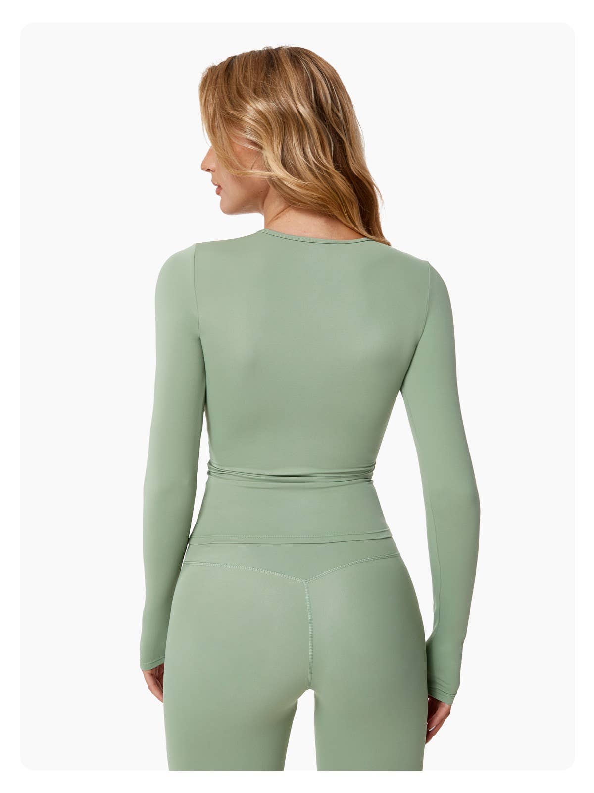 Mantra Active - Wholesale Athletic Top - Women's - Abigail Buttery Soft Crew Neck Long Sleeve Active Top5