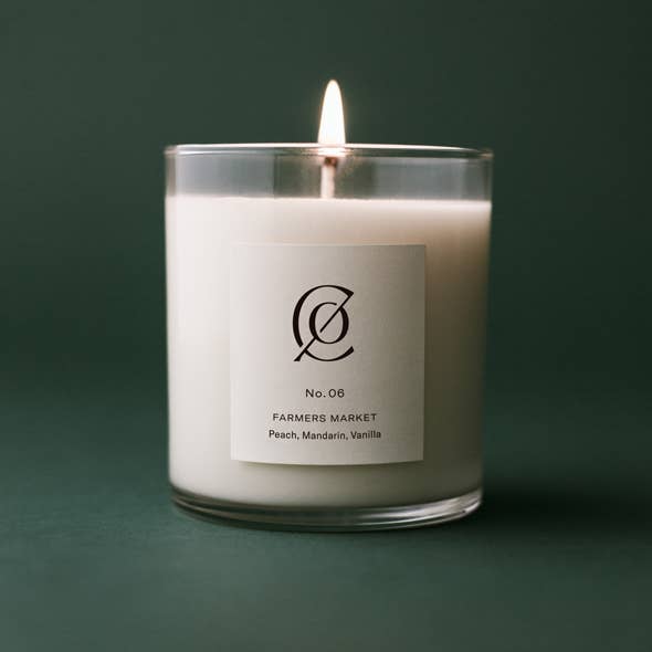 Charleston Candle Co. - Wholesale Pot/gevulde kaars - Nr. 06 Farmer's Market sojakaars1