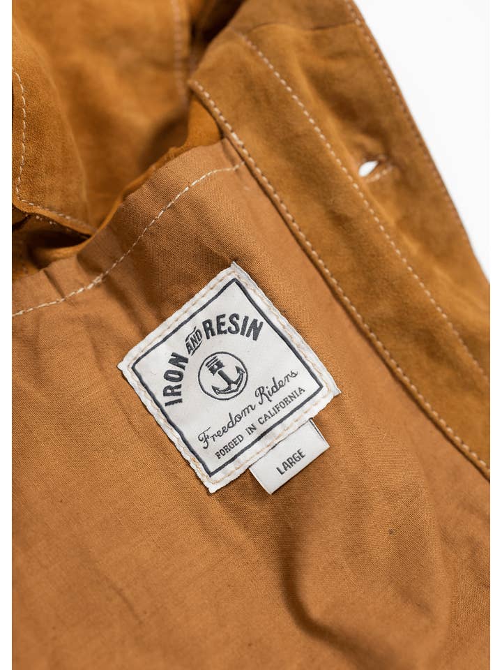 Iron & Resin - Vente Veste – homme - Veste en daim de chèvre Highwayman7