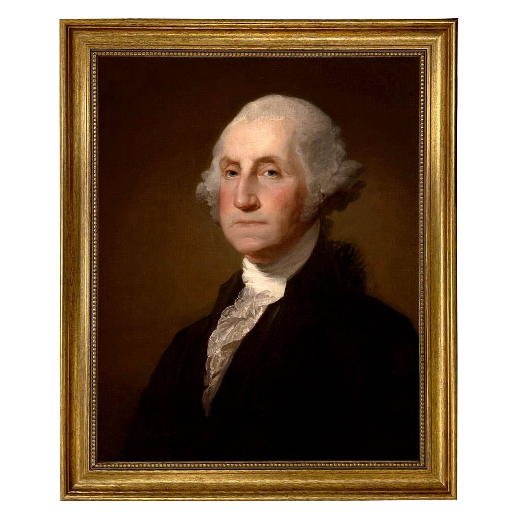 Madison Bay Co. - Historical Home Decor Reproductions - Wholesale Art Print - George Washington by Gilbert Stuart Vintage Painting Print66