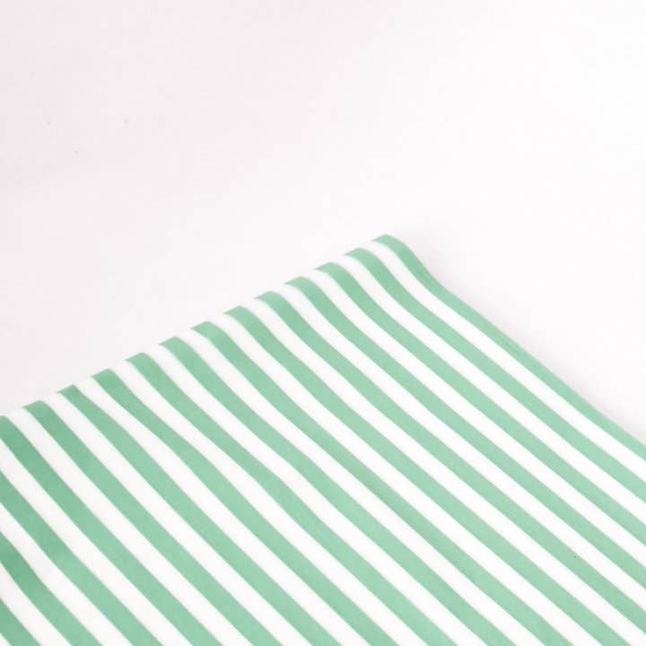 500 ark silkepapir 62x86 cm MINISTRIPES Aquamarine for engroshandel hos CHIC&PAPER