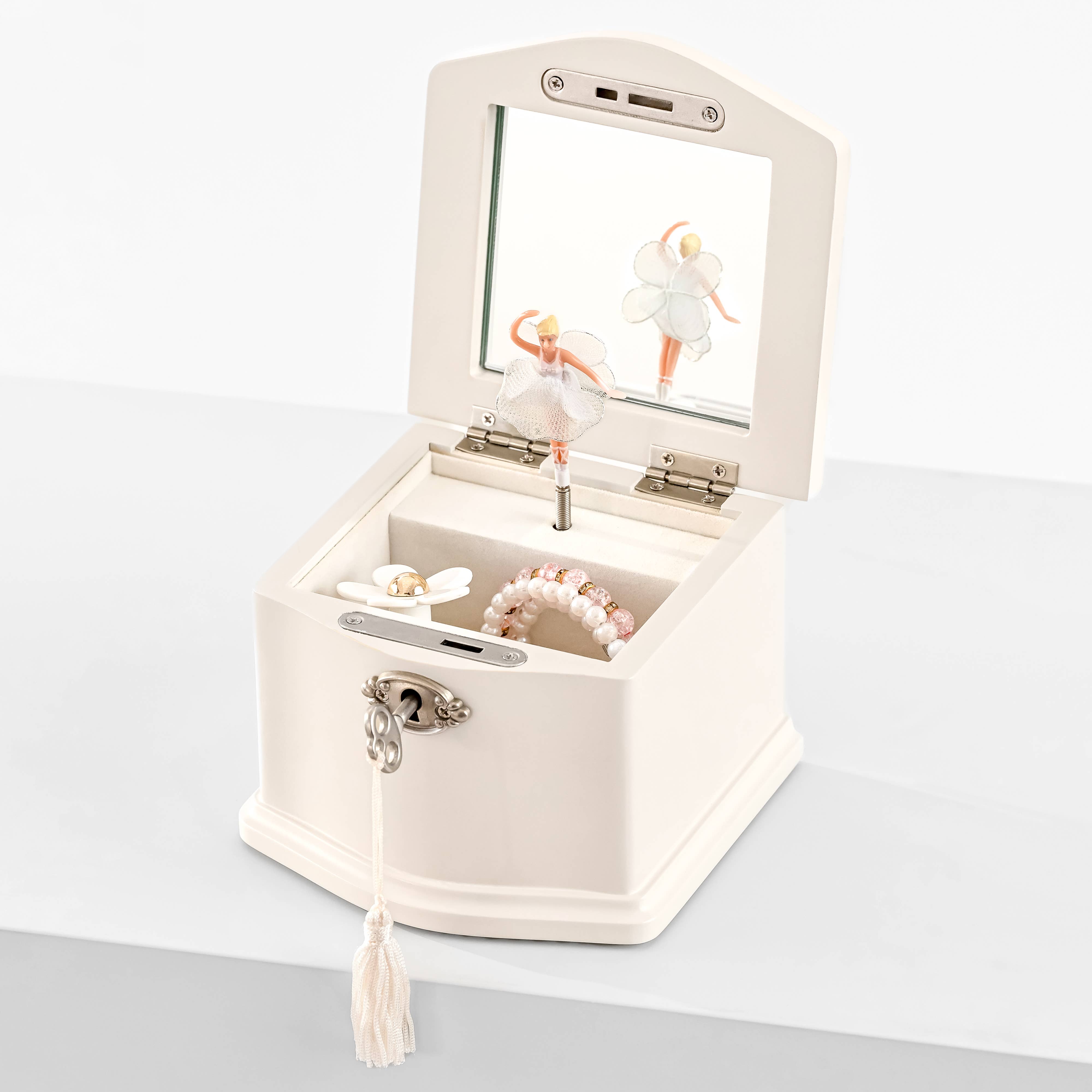 Arlo Belle LLC - Wholesale Jewelry Box/Organizer - Kids Musical Jewelry Box with Lock and Spinning Ballerina17