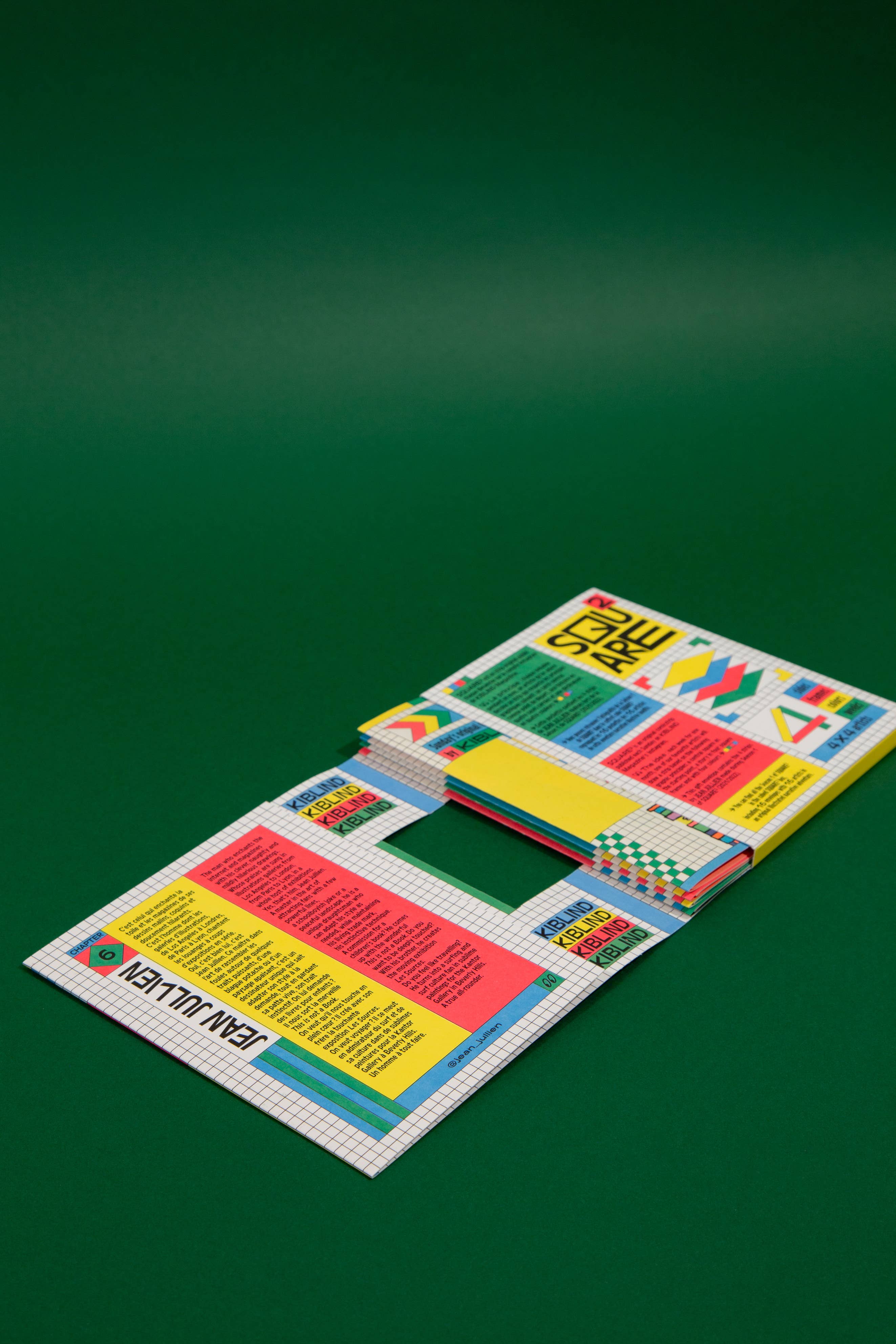 KIBLIND Atelier - Wholesale Art Print - SQUARE² pouch — Jean Jullien3