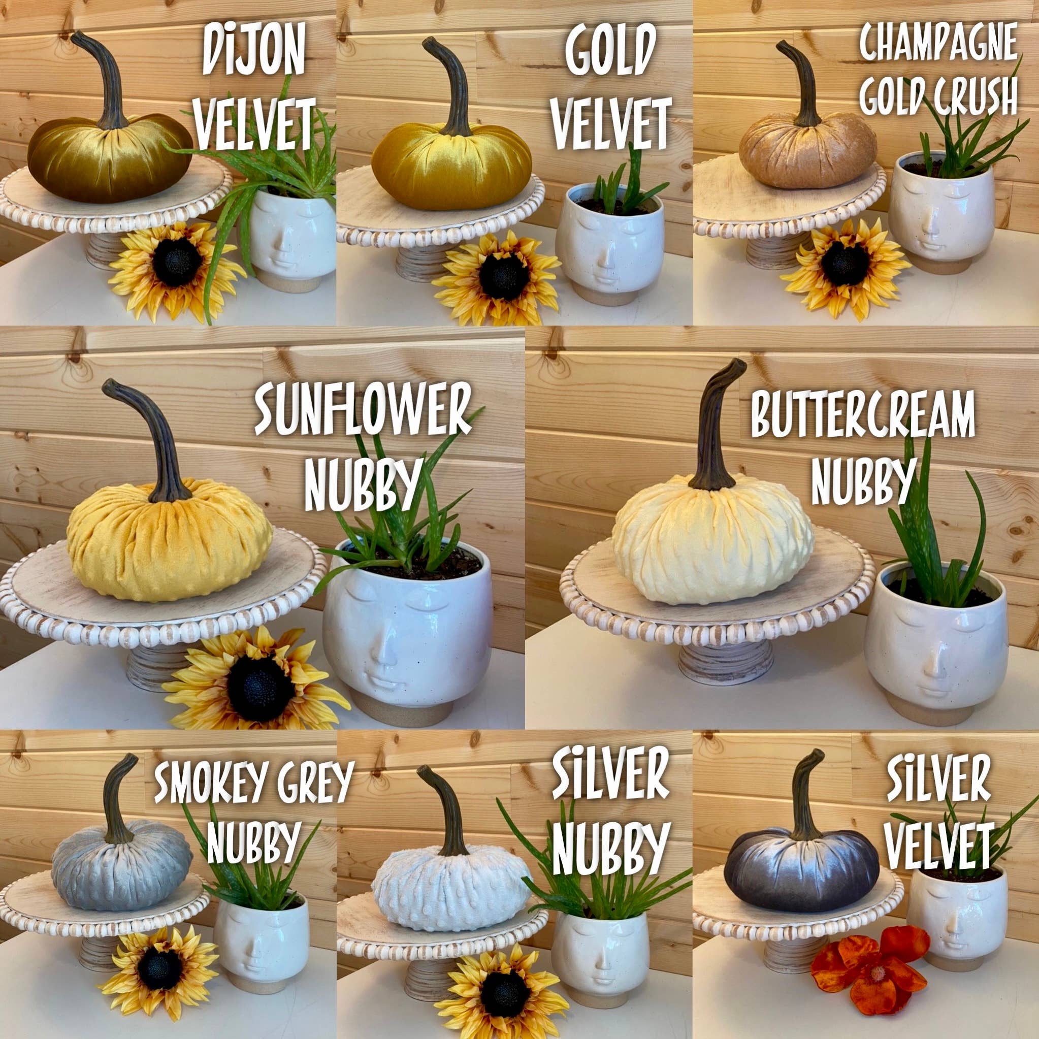 Leanne Bruce Co. - Wholesale Decorative Tabletop Object - Pumpkin Home Decor Fall to Summer Centerpiece EXTRA LARGE   4