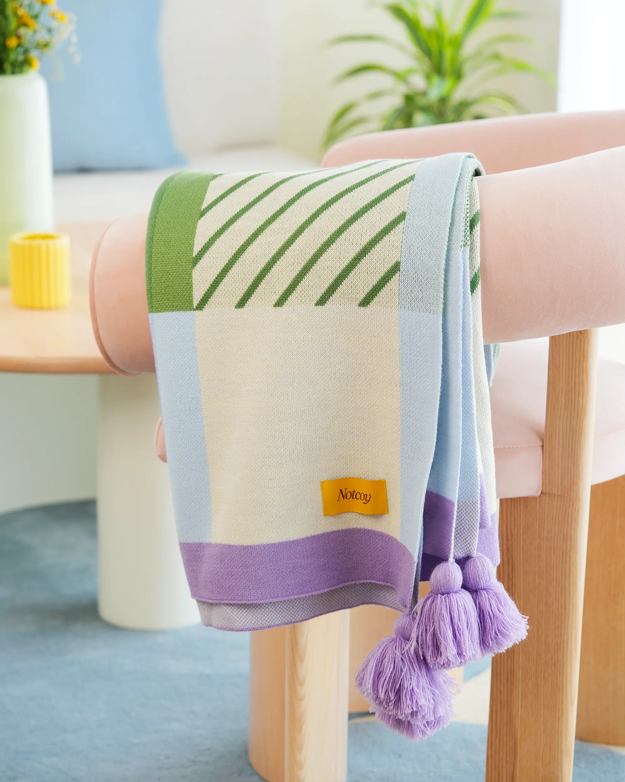 Notcoy - Wholesale Throw Blanket - Mint Chip Throw Blanket2