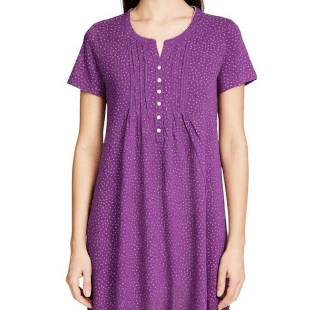 C'est Elle - Vente Nuisette – femme - Chemise de nuit col V1