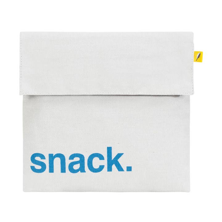 Fluf Bags - Flip Snack Sack 'Snack Blu' per la vendita all'ingrosso da parte di Eco warehouse