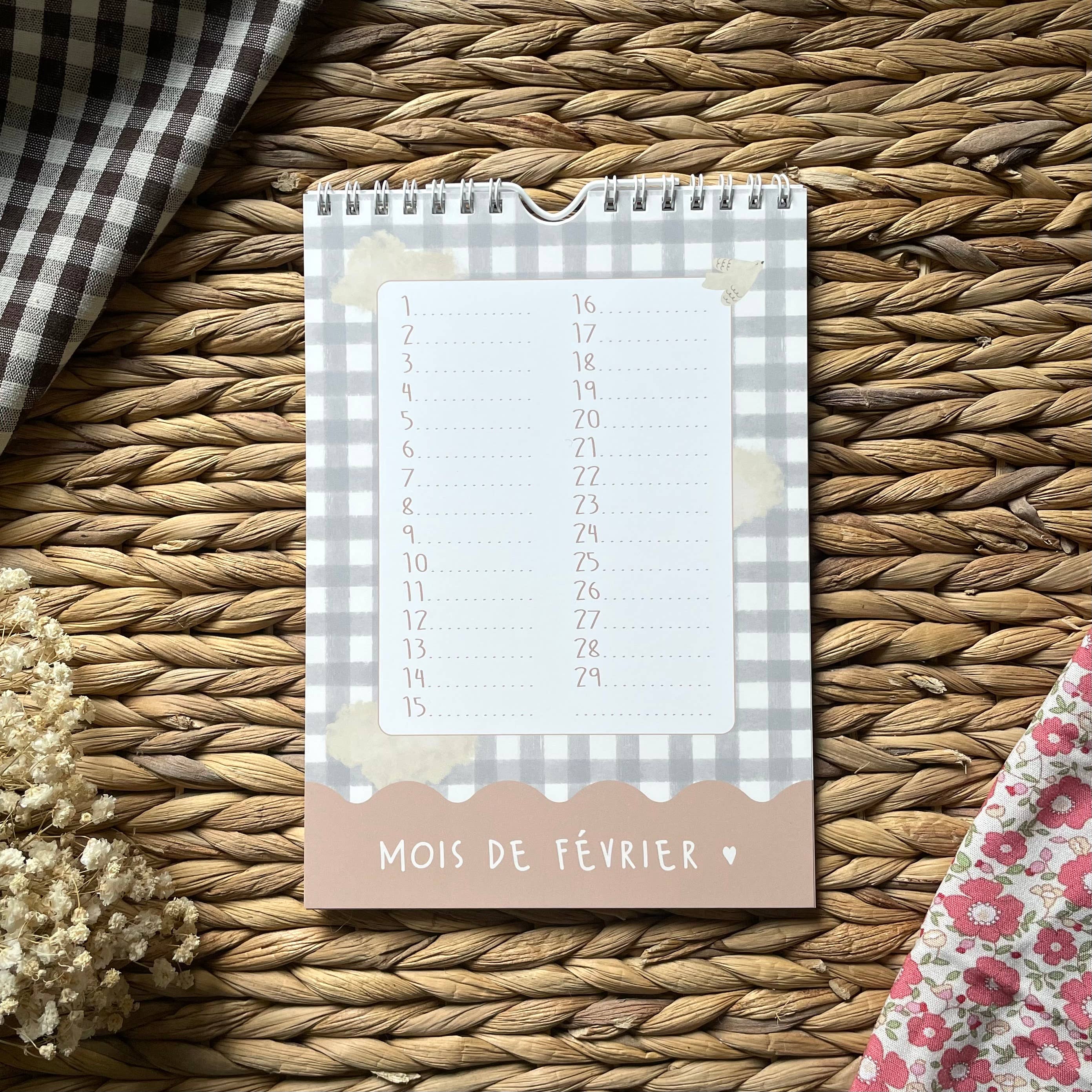 Papier Poetic - Wholesale Calendar - My Perpetual Birthday Calendar - Liberty Wall2
