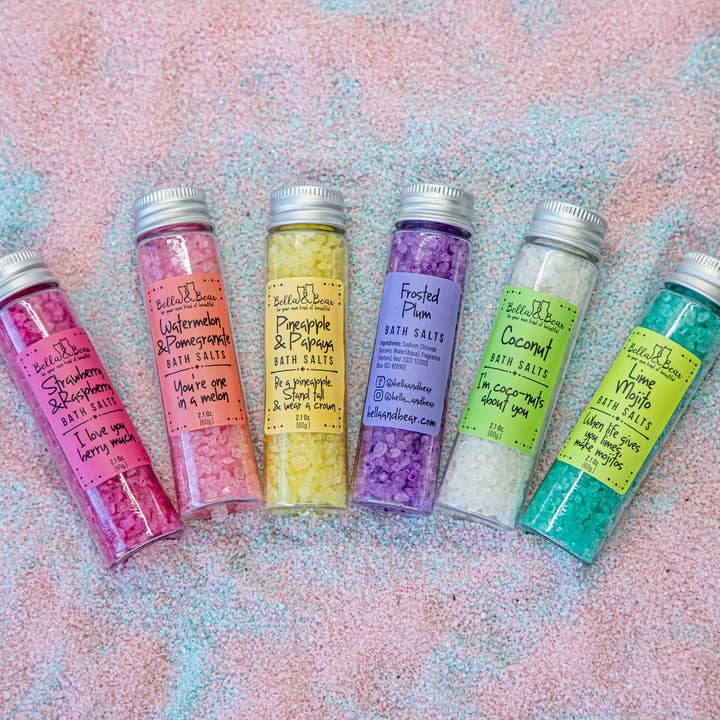 Bella & Bear - Wholesale Bath Salts - MIni Travel Size Bath Salts | Gift
