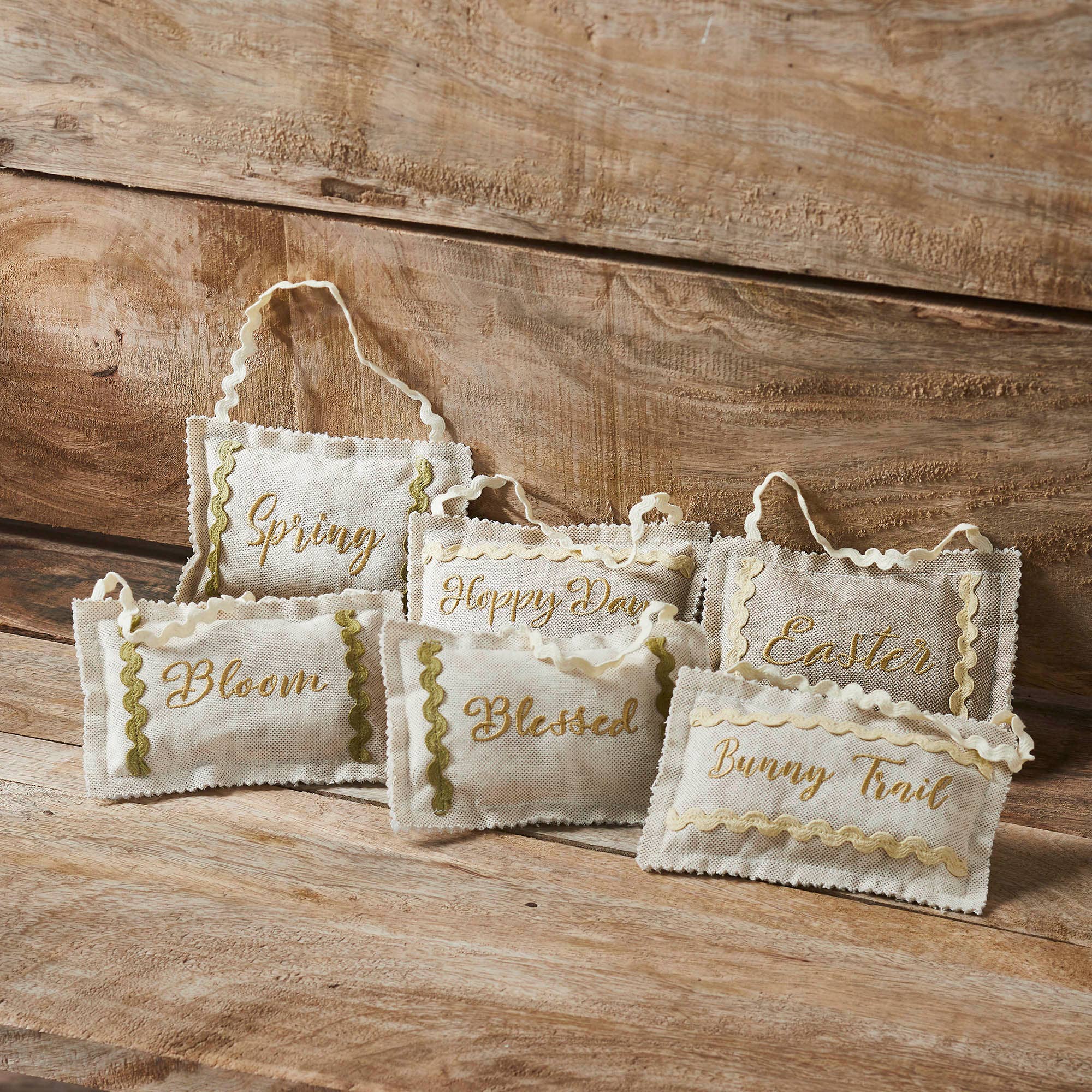 VHC Brands - Wholesale Ornament - Spring In Bloom Easter & Spring Bowl Fillers Set of 6 3x50