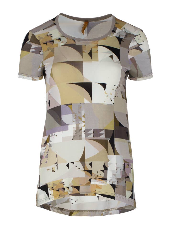 Top à imprimé géométrique pour la vente par conquista