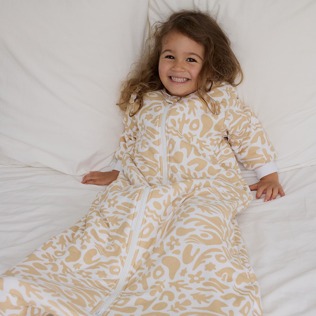 Anchor & Arrow - Wholesale Sleepsack - Baby - NEW Winter Sleeping Bag 3.5 TOG - Sand Abstract1