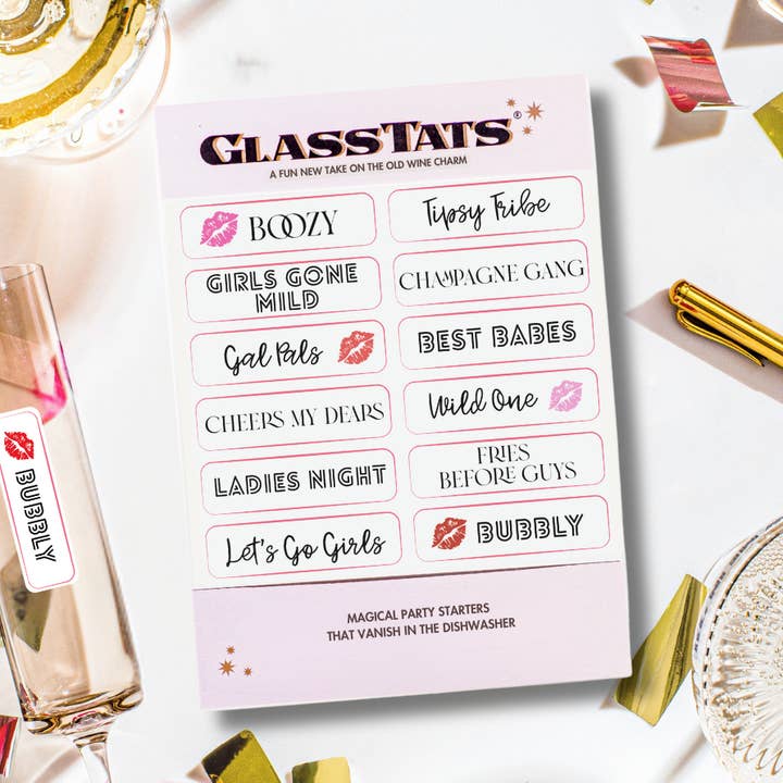 Pigeaften Drikkemarkører for engroshandel hos GlassTats