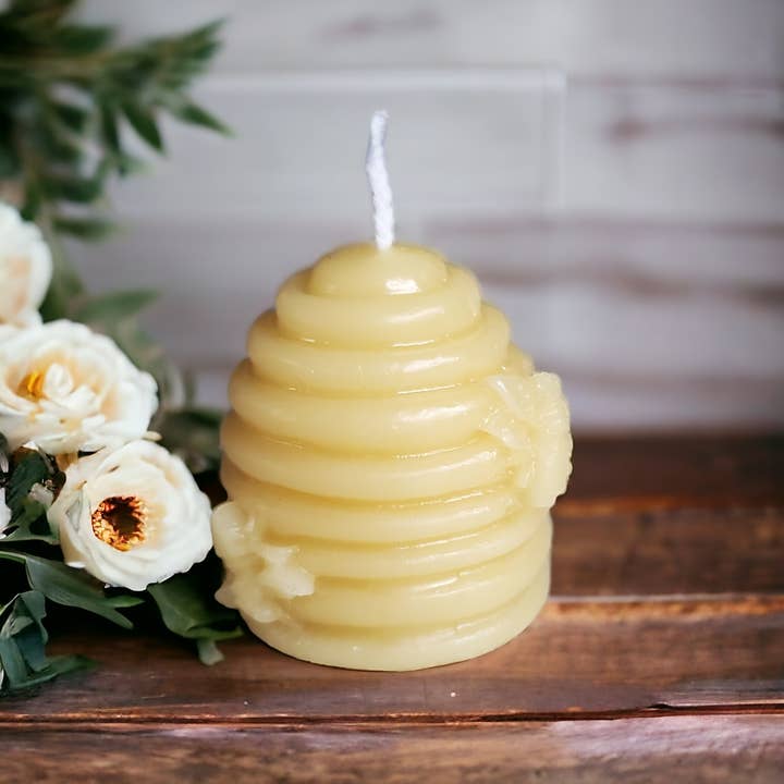 Different Branches – wholesale Novelty candle – Handmade in Ohio Single pure beeswax beehive candle no drip