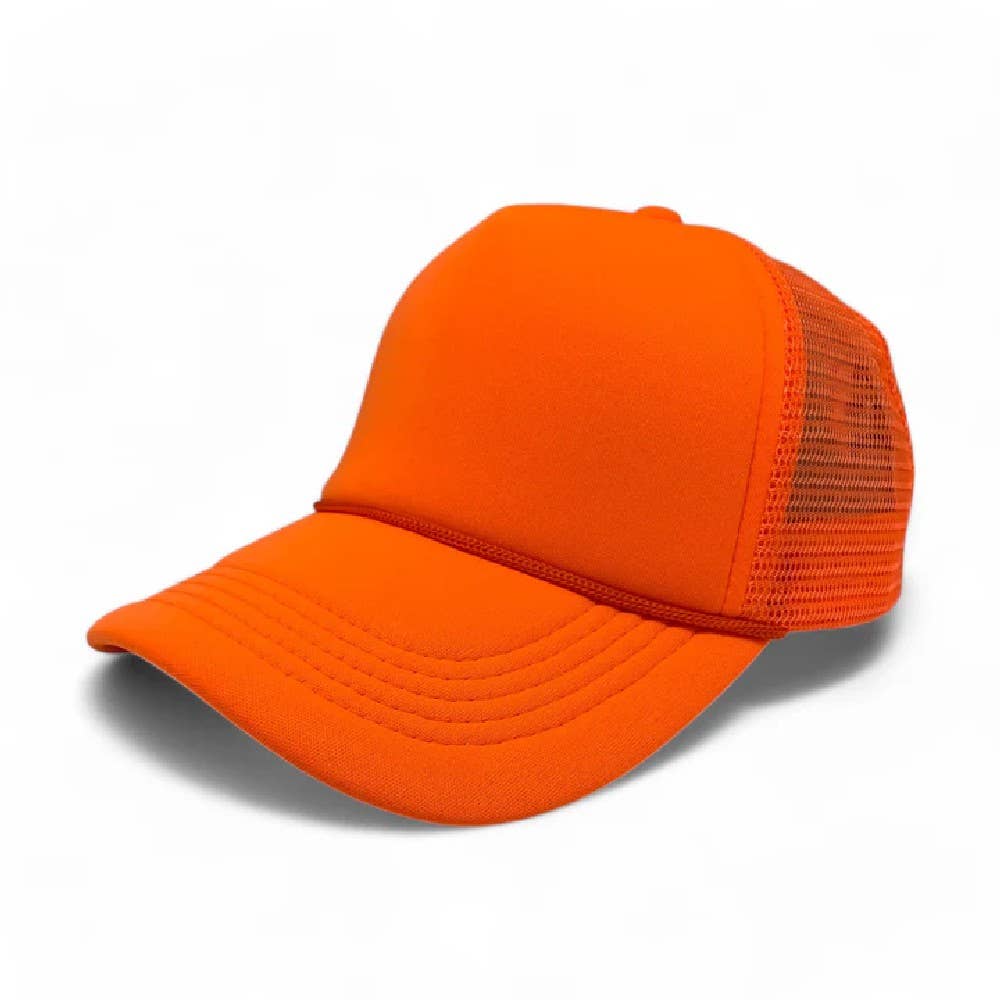 DOBBI - Wholesale Trucker Hat - Unisex - PLAIN FOAM TRUCKER 23