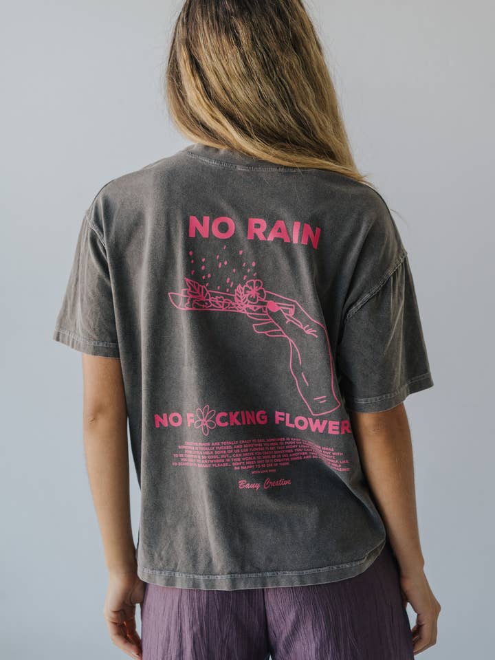 Trykt vasket T-shirt for engroshandel hos Bauy