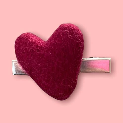Pinza de pelo de corazón, pinza de pelo de corazón para venta al por mayor de Remi Rae’s LLC