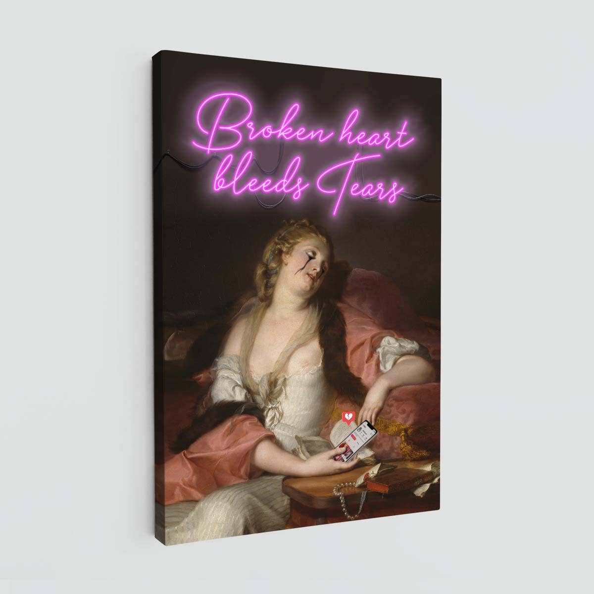 Dikhotomy - Wholesale Art Print - Lienzo impreso de corazón roto0