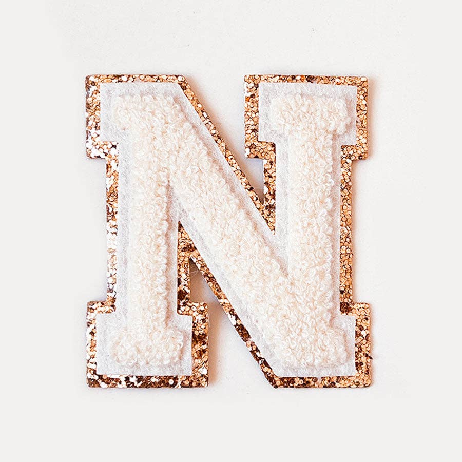 Mimi's Glow Accessories - Wholesale Sticker - Glitter Letters Cream (VE3)14