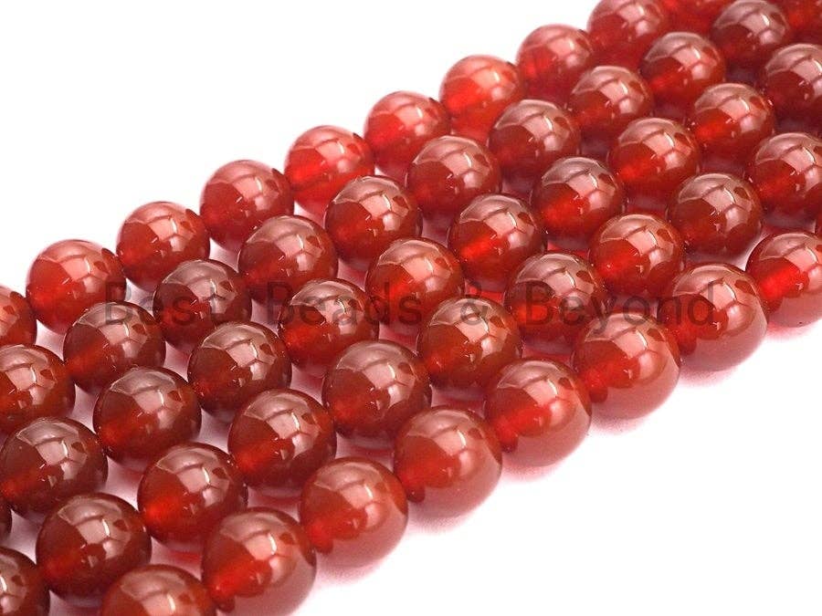 BestBeads&Beyond - Wholesale Beads - Quality Natural Red Carnelian beads, 6mm/8mm/10mm/12mm round2