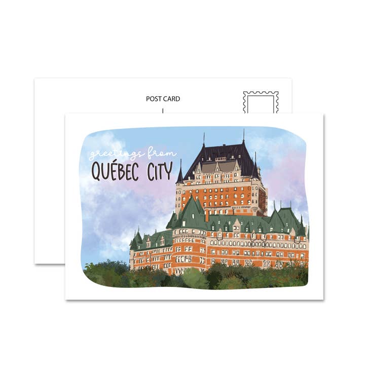 Ansichtkaarten van Quebec City voor wholesale door Jaybee Design