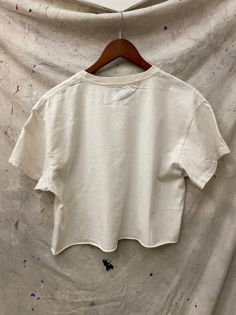 Country Deep Apparel - Wholesale Screen Printed T-Shirt - Women's - Cowboy Killer Relaxed Crop T-shirt4