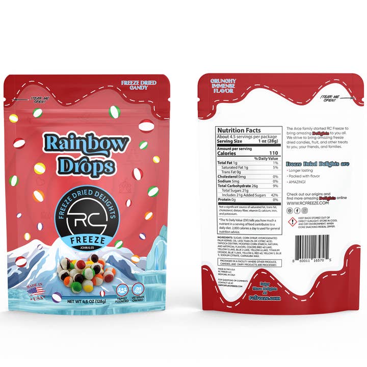Freeze Dried Skittles for wholesale by RC Freeze LLC