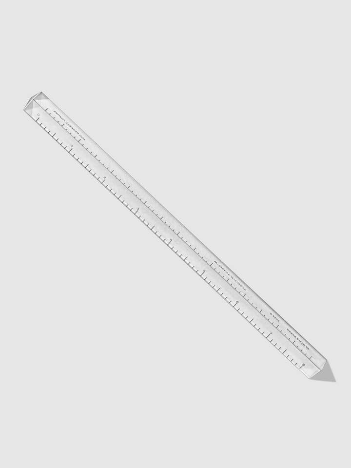 Acrylic Straight Edge Ruler for wholesale by Cloth & Paper
