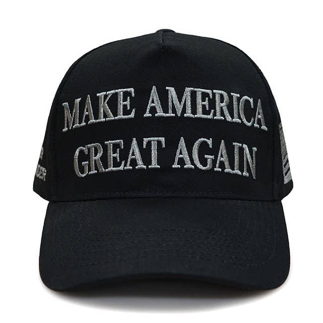 Black MAKE AMERICA GREAT AGAIN Baseball Cap ZK2347 for wholesale on Faire0