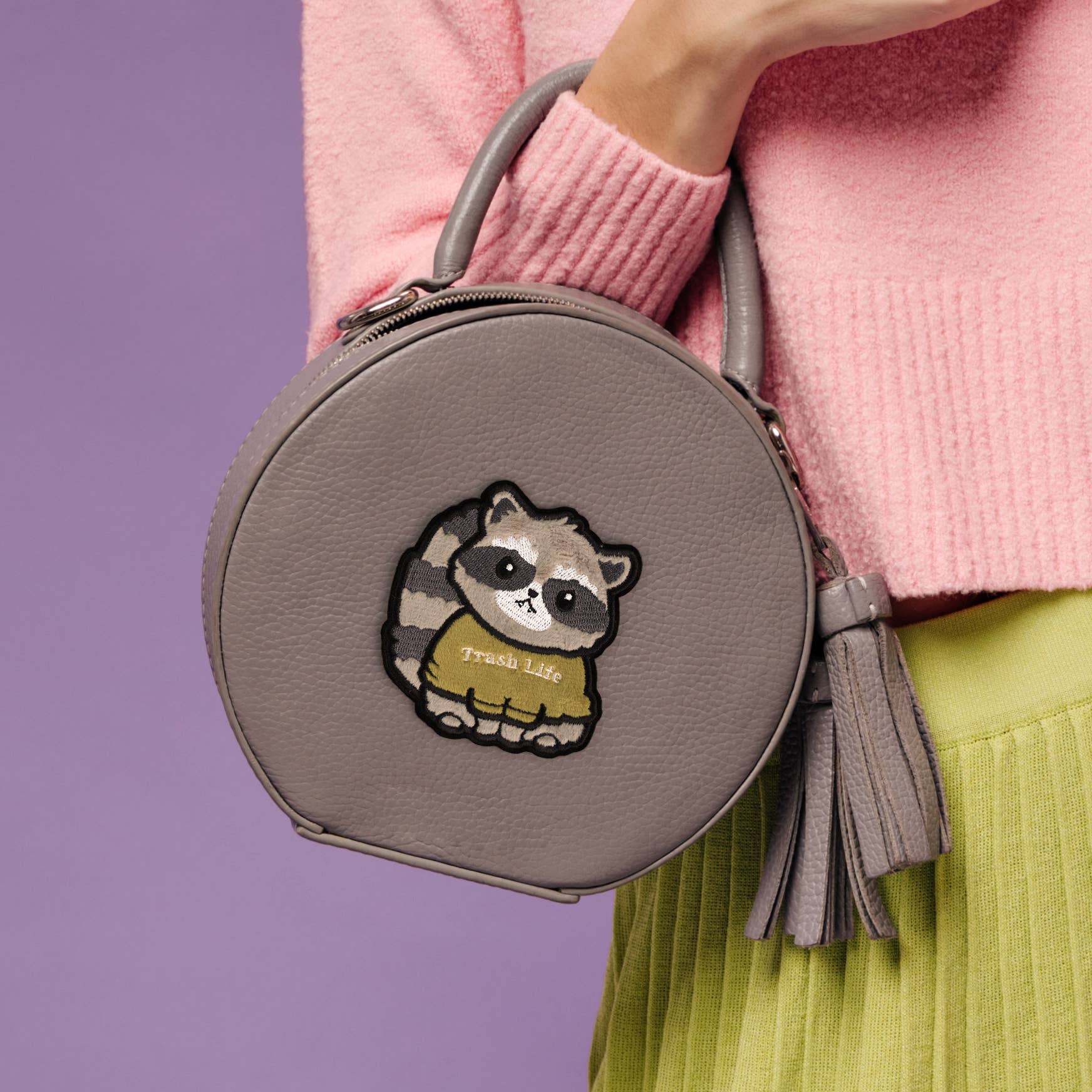 LuxCups Creative - Wholesale Patch - Raccoon Fuzzy Patch6