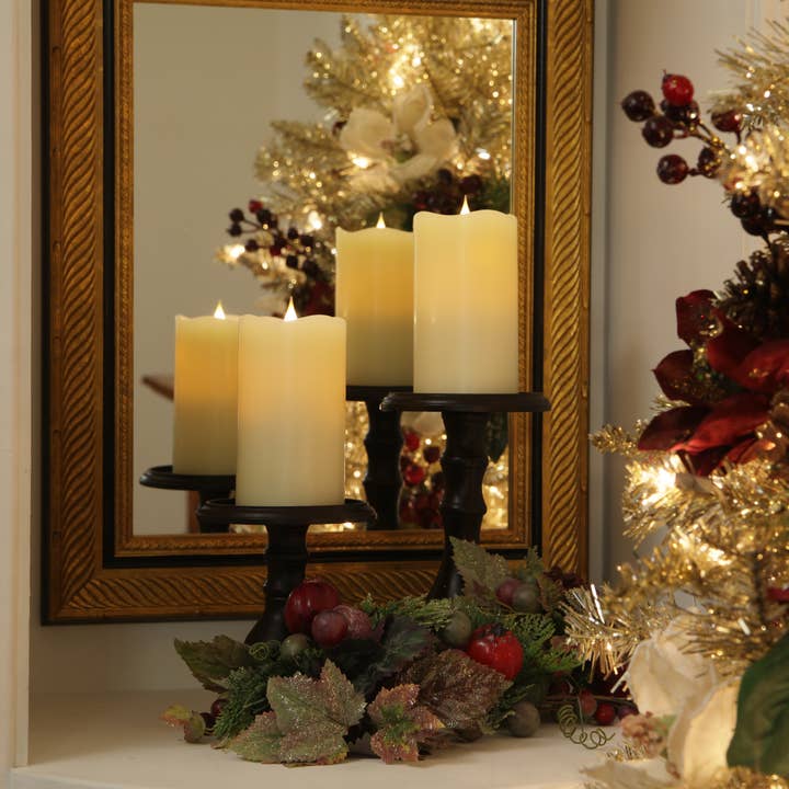 Flipo Group, Ltd. - Wholesale Flameless Candle - Solare' 3D Moving Flame Flameless Wax Candles