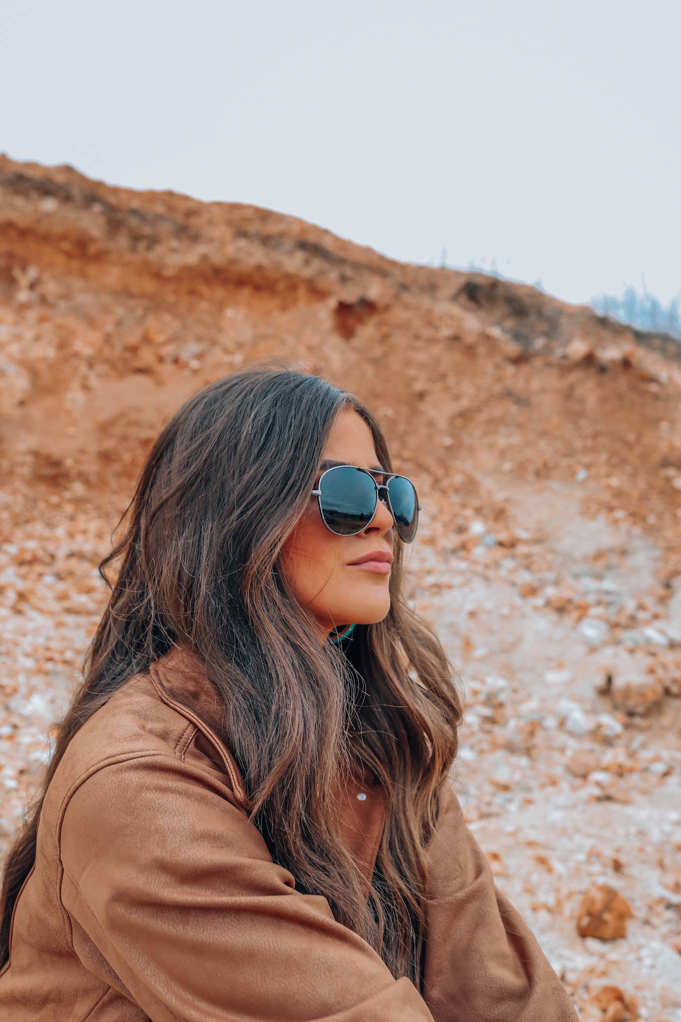 The Front Porch Label - Wholesale Sunglasses - Women's - Aviator Gunmetal Sunglasses4