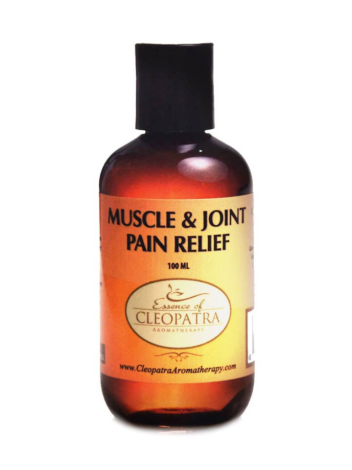 MUSCLE & JOINT PAIN RELIEF for wholesale by Cleopatra Aromatherapy & Luxury Skin Care