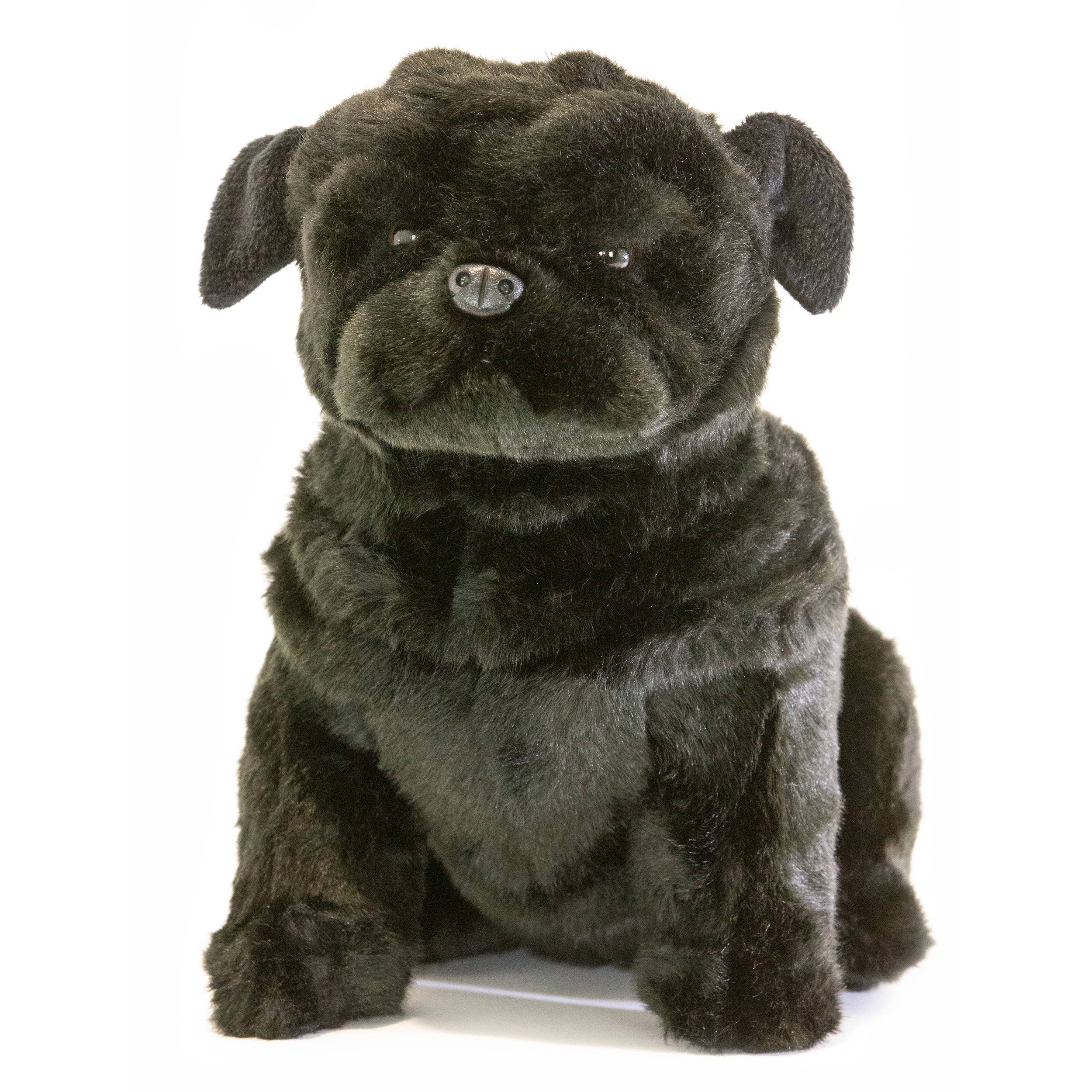 Bocchetta Plush Toys - Wholesale Stuffed/Plush Toy - Kids & Baby - Oreo - Black Pug Size 26cm/10.25"0