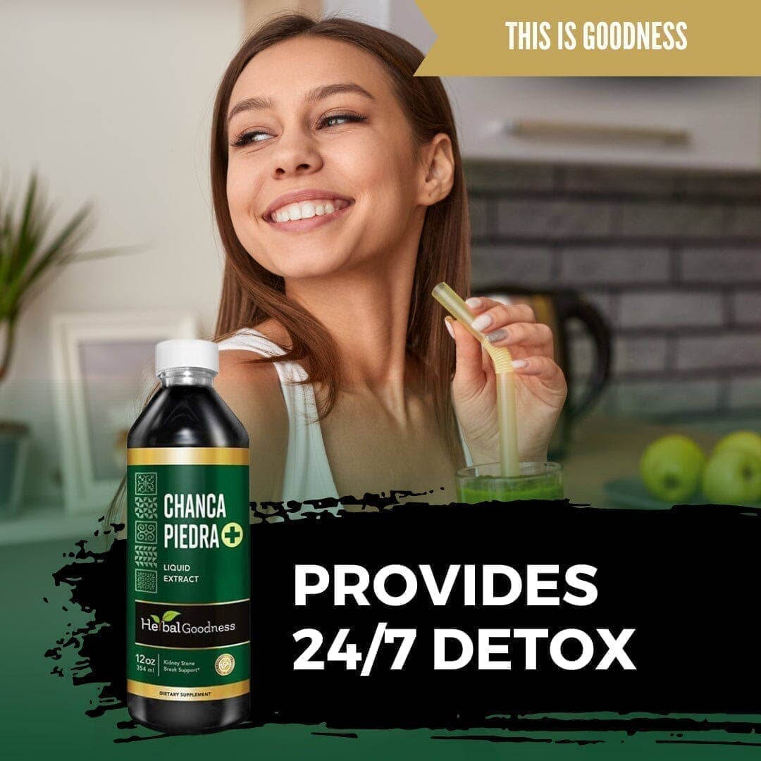 Herbal Goodness – Engroshandel Kosttilskud og vitaminer – Stenbryder Chanca Piedra Ekstrakt 15X Styrke - 12oz5