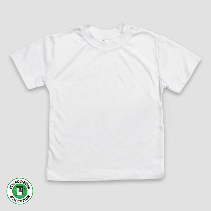 Laughing Giraffe - Wholesale T-Shirt - Kids - Toddler Youth Unisex Kids Short Sleeve Blank T-Shirt 6-PACK