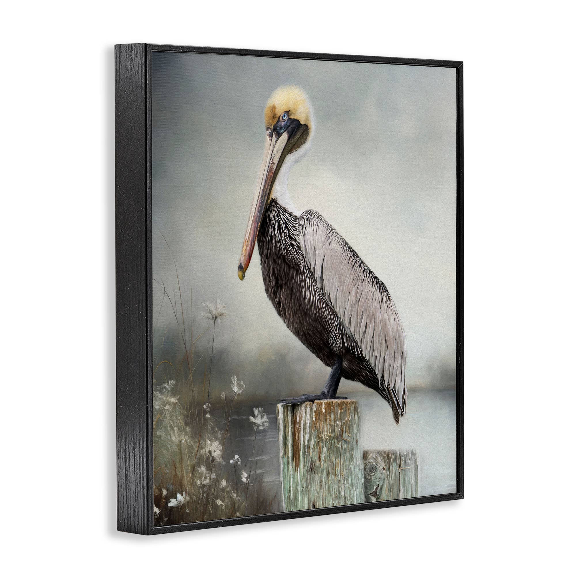 Stupell Industries - Wholesale Wall Sign - Peaceful Marsh Perch Framed Giclee1