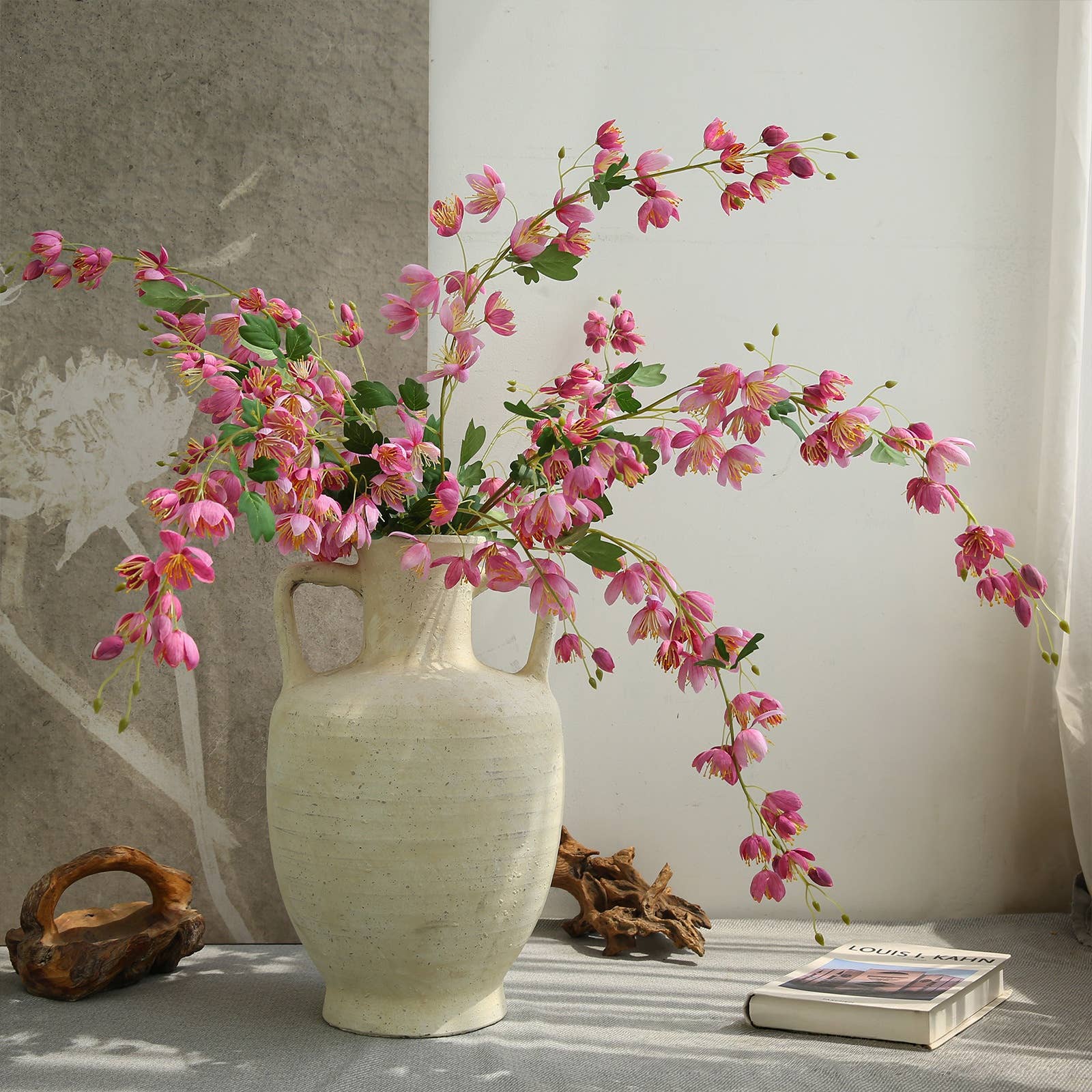 ACNITE(We cover U.S. import duties) - Wholesale Artificial Flowers - Artificial Tang Songhua flower Silk floral arrangement home1