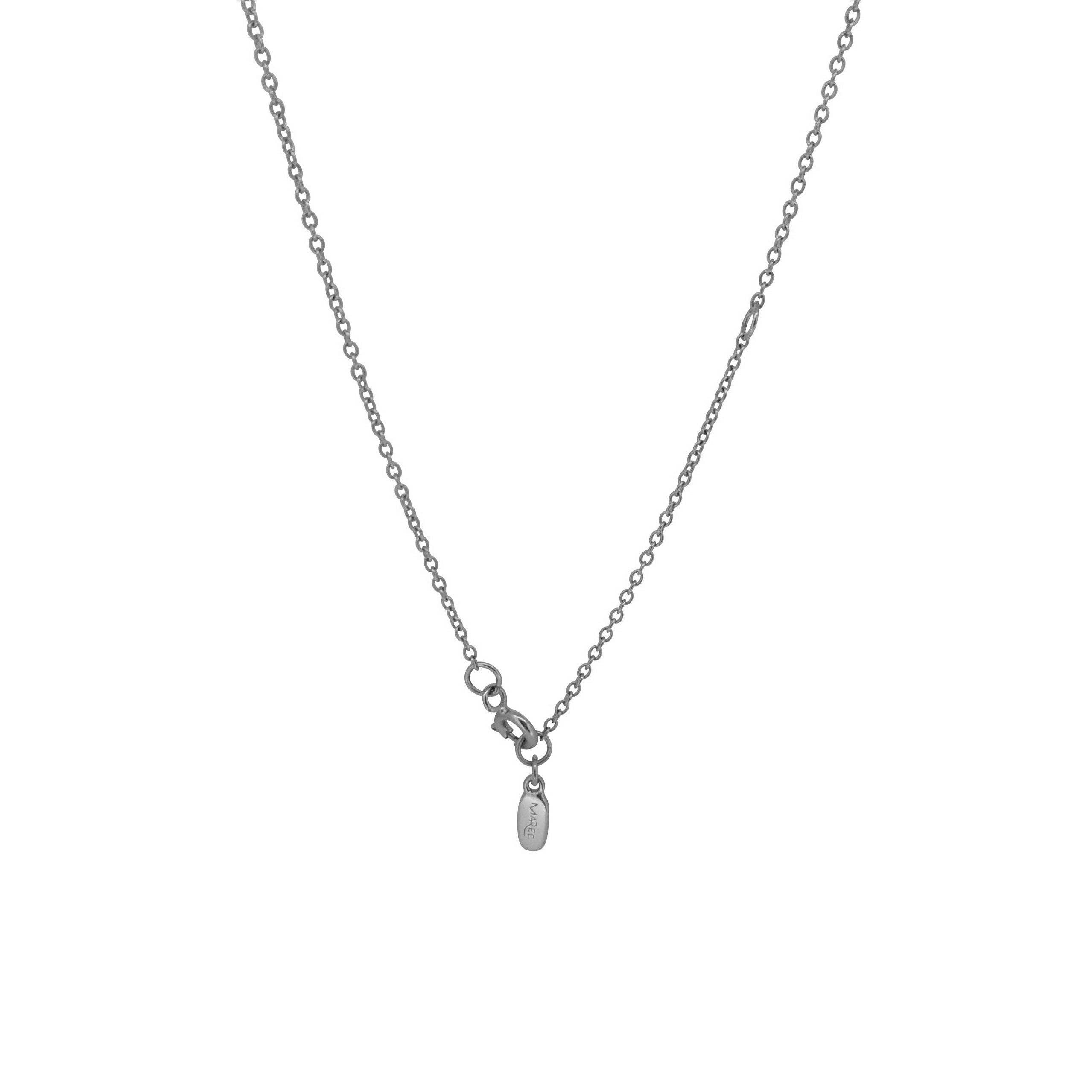 Maree London – Großhandel Kette mit Anhänger/Charm – Lotusblume Silber Halskette3