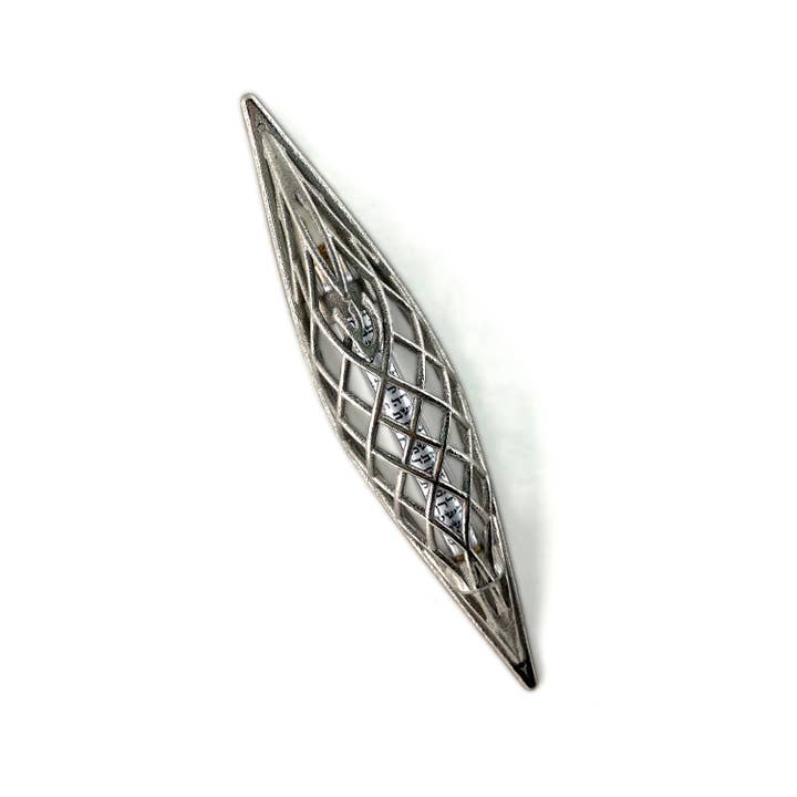 Joy Stember 3D-Printed Noah Mezuzah - Point for wholesale by Joy Stember Metal Arts Studio LLC