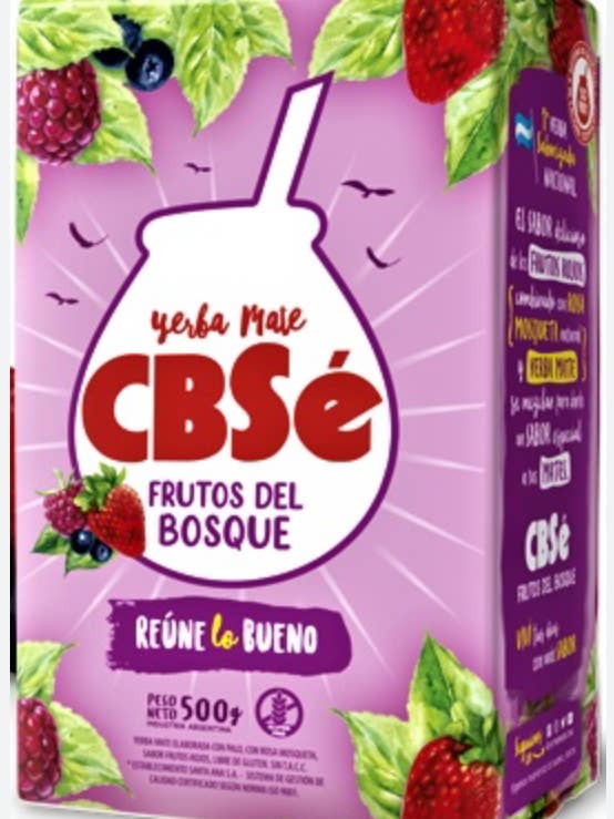 Traditional mate (CBSé, forest fruits) for wholesale by MI MATE