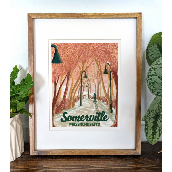 Kat Maus Haus Illustration - Wholesale Art Print - Somerville, Massachusetts Print