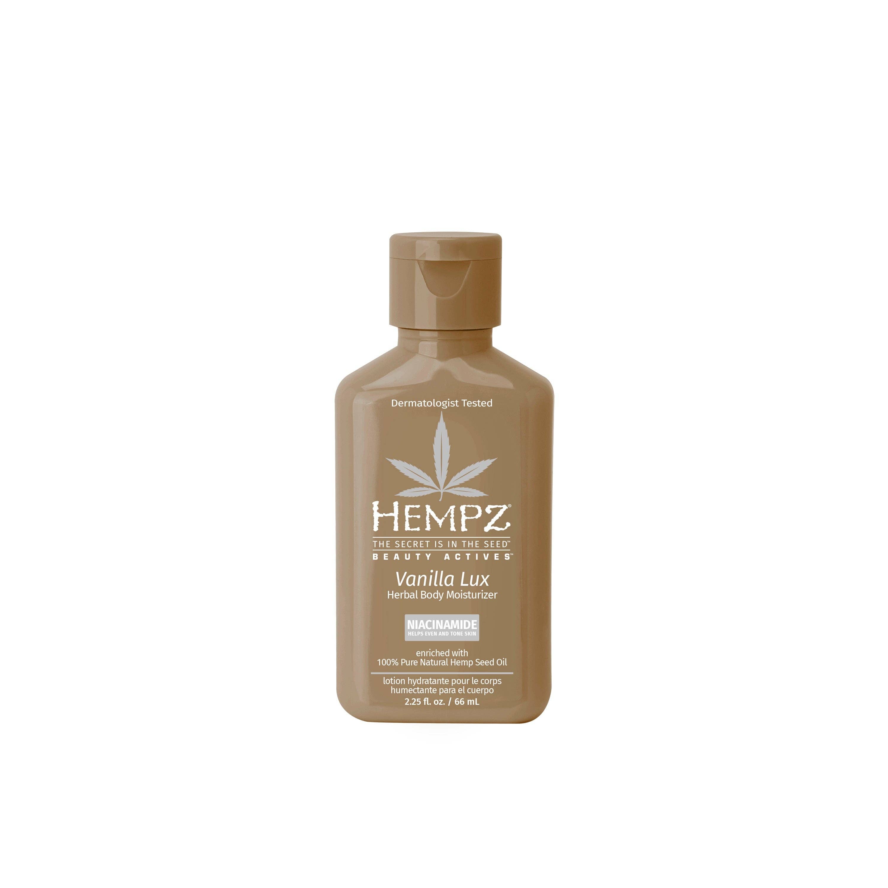 Hempz UK - Wholesale Body Cream/Lotion - Beauty Actives Vanilla Lux Herbal Body Moisturizer with Niacinamide3